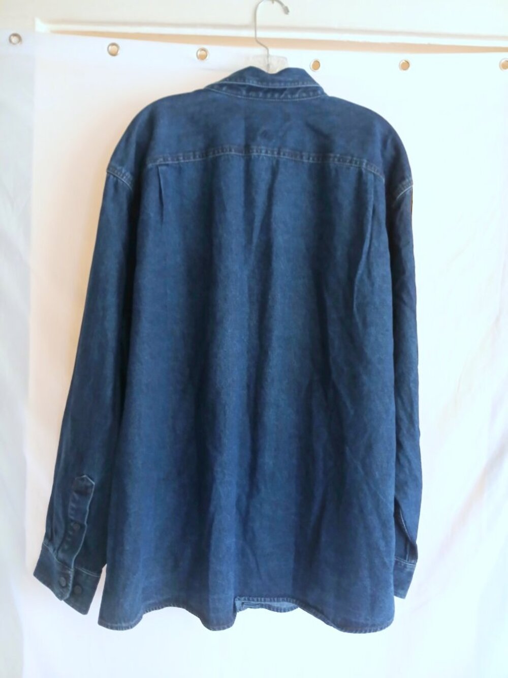 Ridgecut Denim Jean Button-Up Shirt 2XL Durable Workwear Outdoor Western Utility - Picture 5 of 6